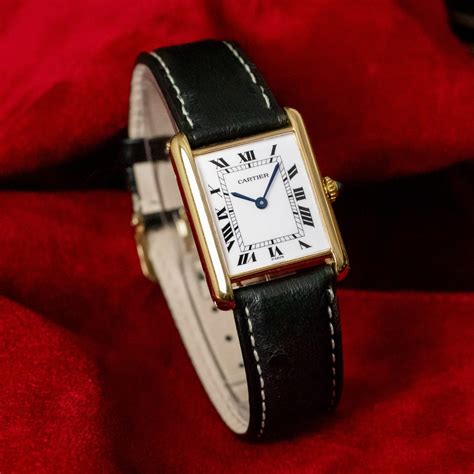 cartier tank vintage|older cartier tank watches.